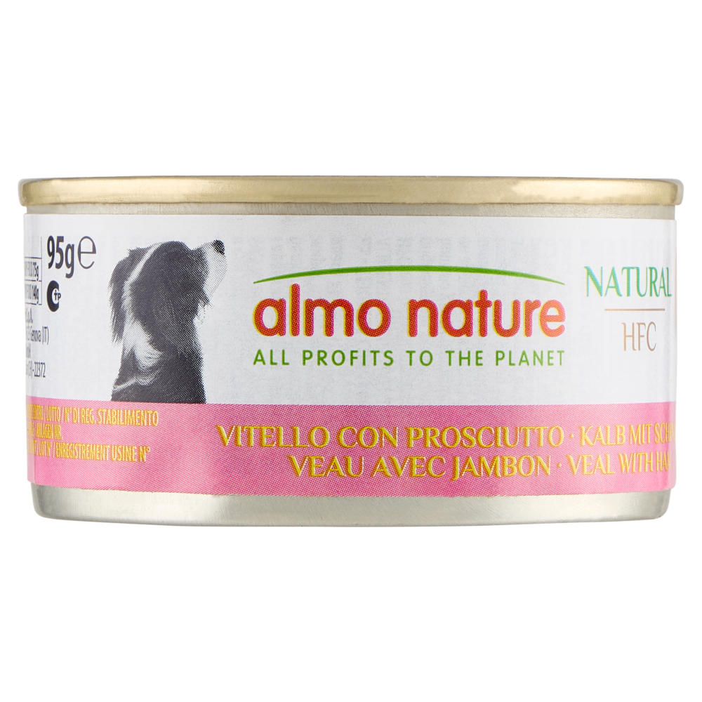 Almo Nature HFC Natural Dogs - Vitello con Prosciutto 95g Almo Nature HFC Natural Dogs - Vitello con Prosciutto 95g